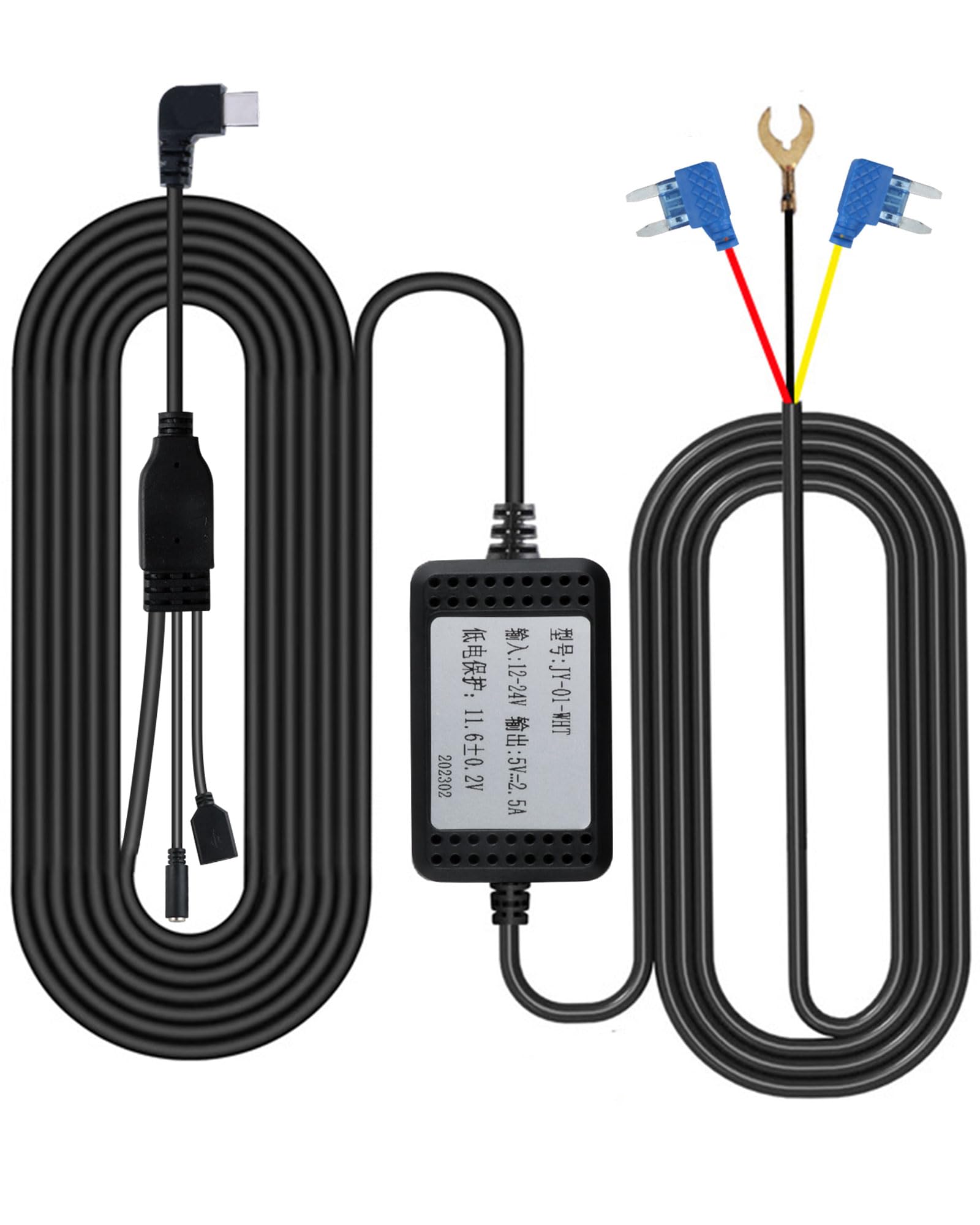 Jansite T77 DASH CAM 12インチダッシュカム Amazon.com: Jansite Mirror Dash Cam Type-C Hardwire Kit - 12V-24V
