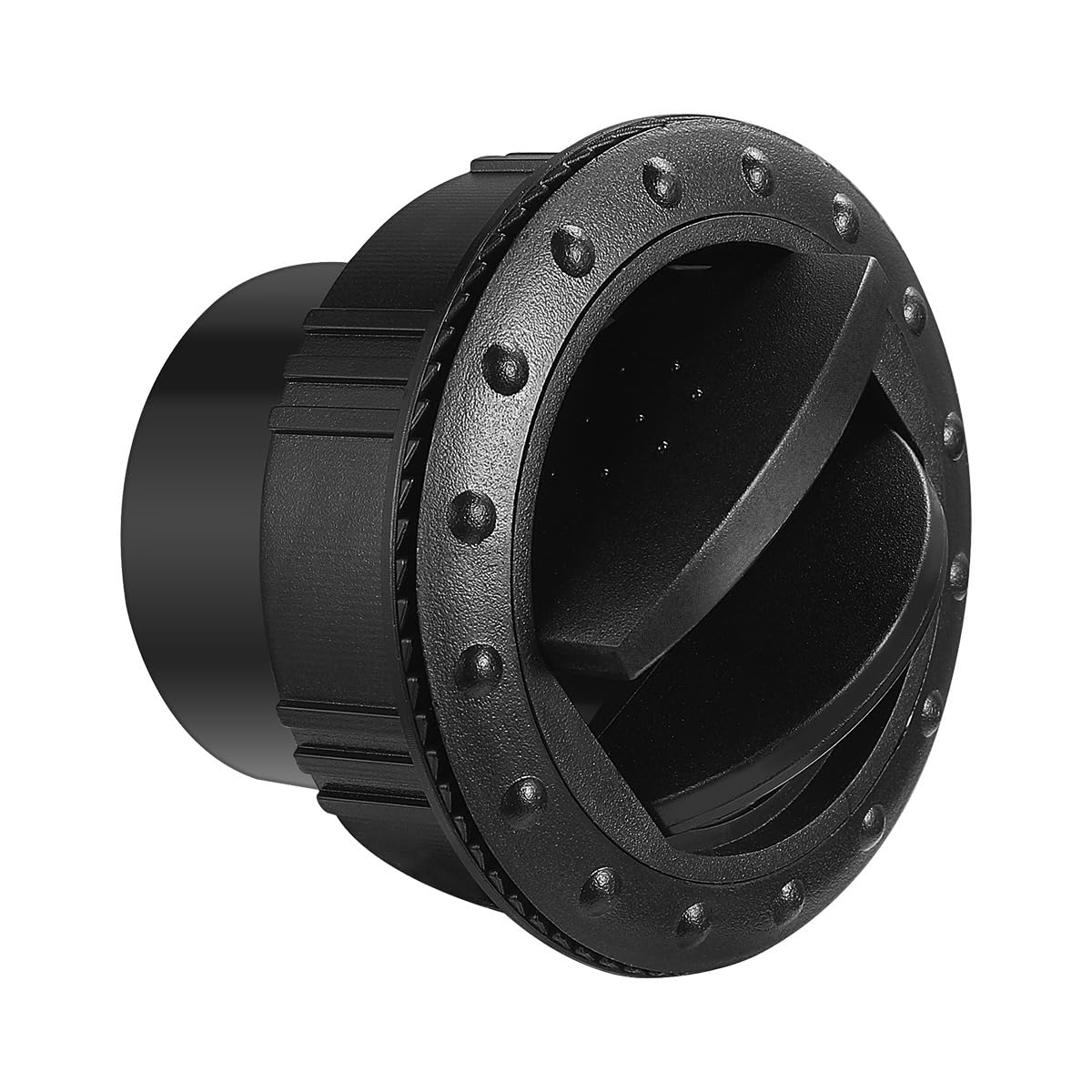 BK - Sortie De Ventilation Rotative, Noire, 75mm, Pour Climatiseur De