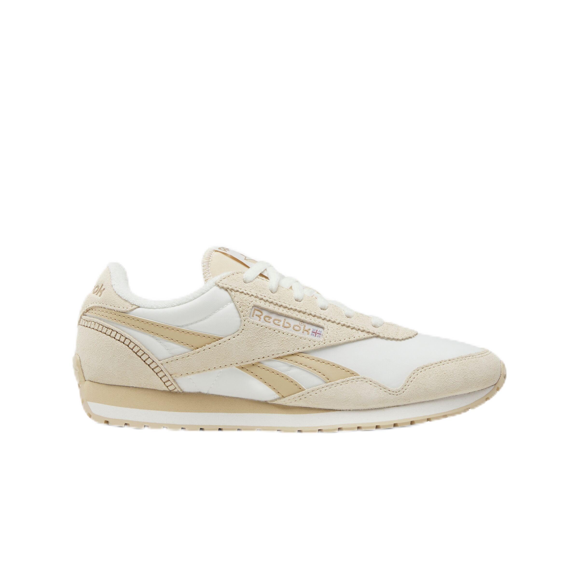 Reebok Women's Classic AZ Trainers, Chalk/Simple Beige/Gingerroot, 40 EU