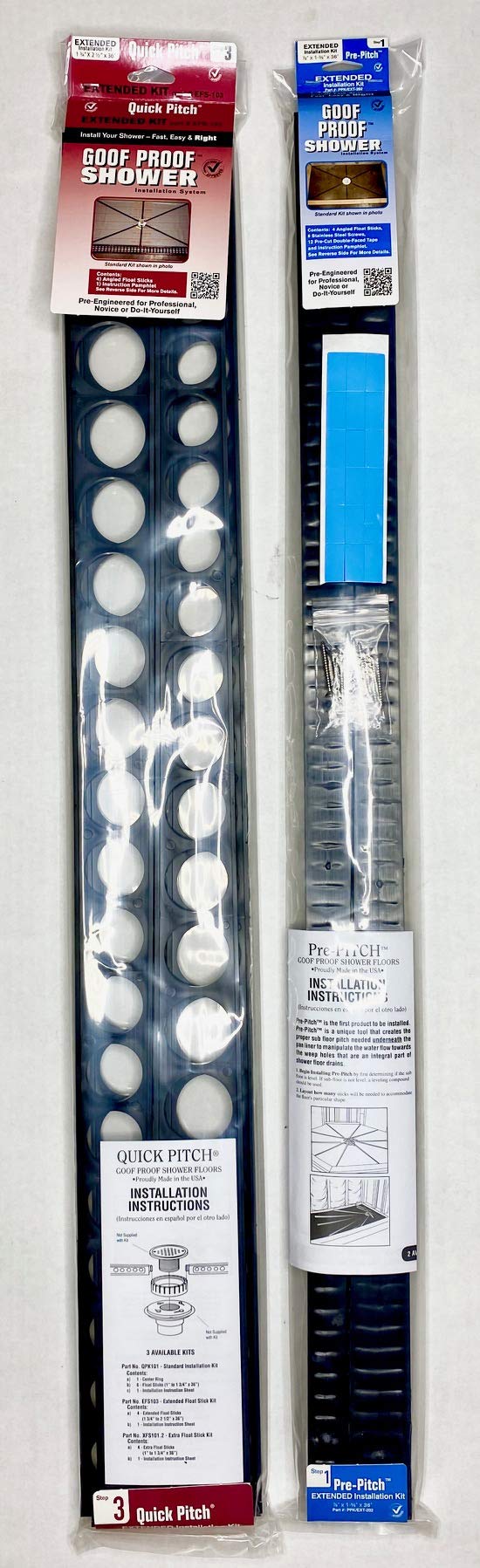 Bundle 2 PACK: 4 Pre-Pitch EXTENTION Sticks and 4 Quick-Pitch EXTENTION S ticksEXT-202