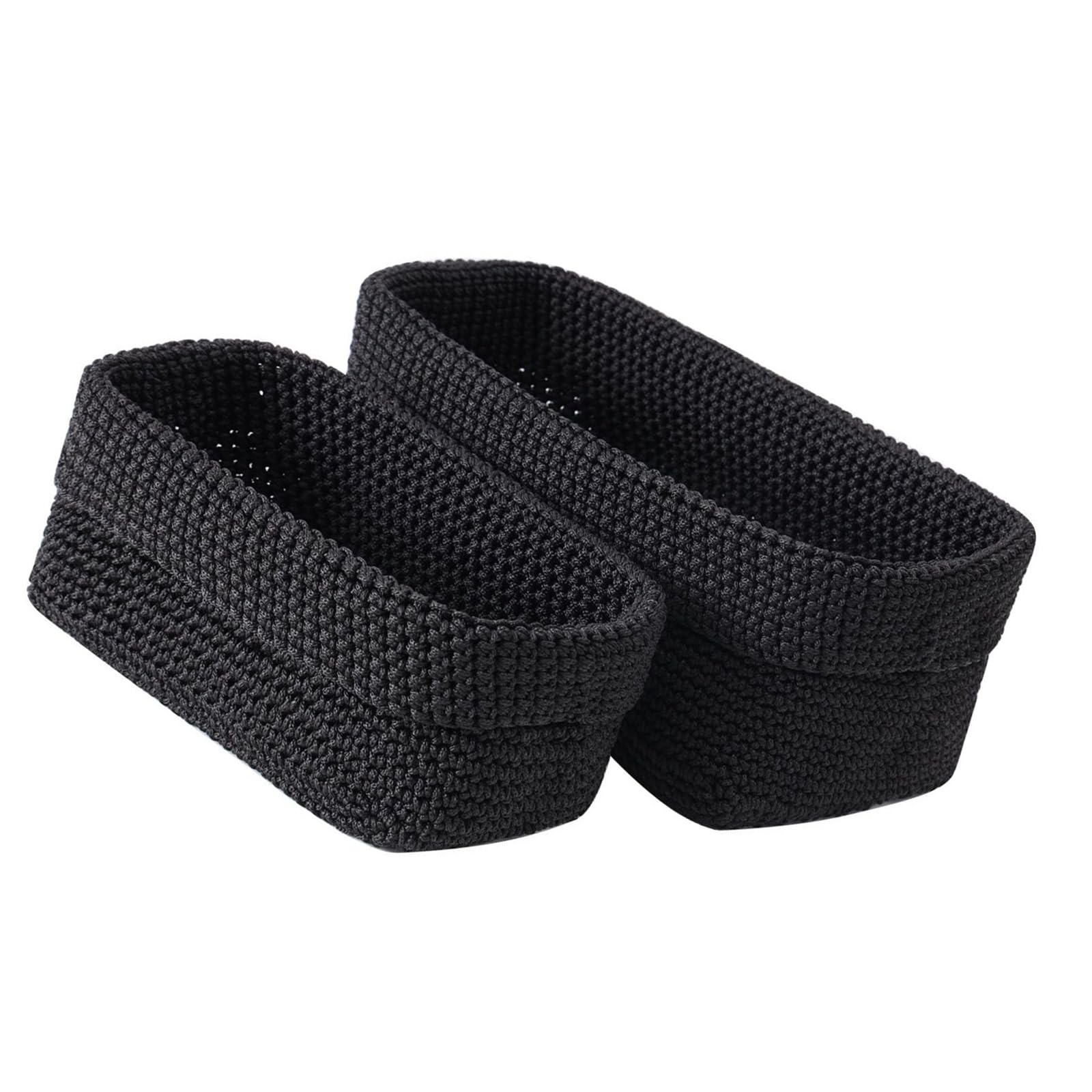 Proof Woven Storage Basket Decorative Organizers Storage Bin Ideal for Various Desktop Needs Decorative Organizers