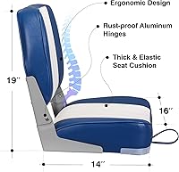 Vista 3 de Asiento de bote plegable Leader Accessories
