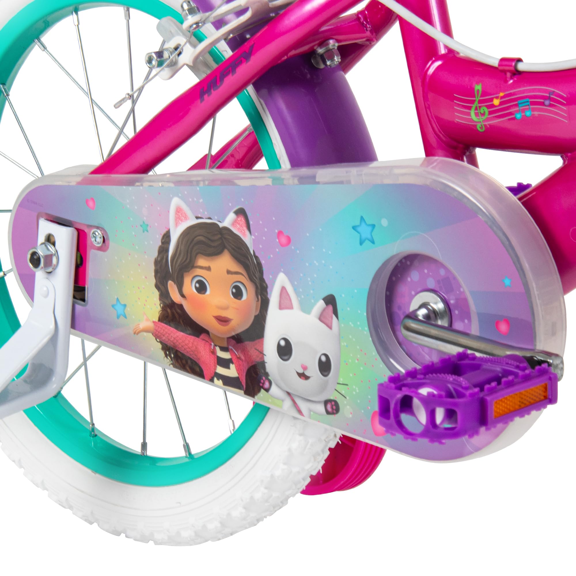 Huffy Gabby's Dollhouse Kinderfahrrad 12/14/16 Zoll mit Stützrädern