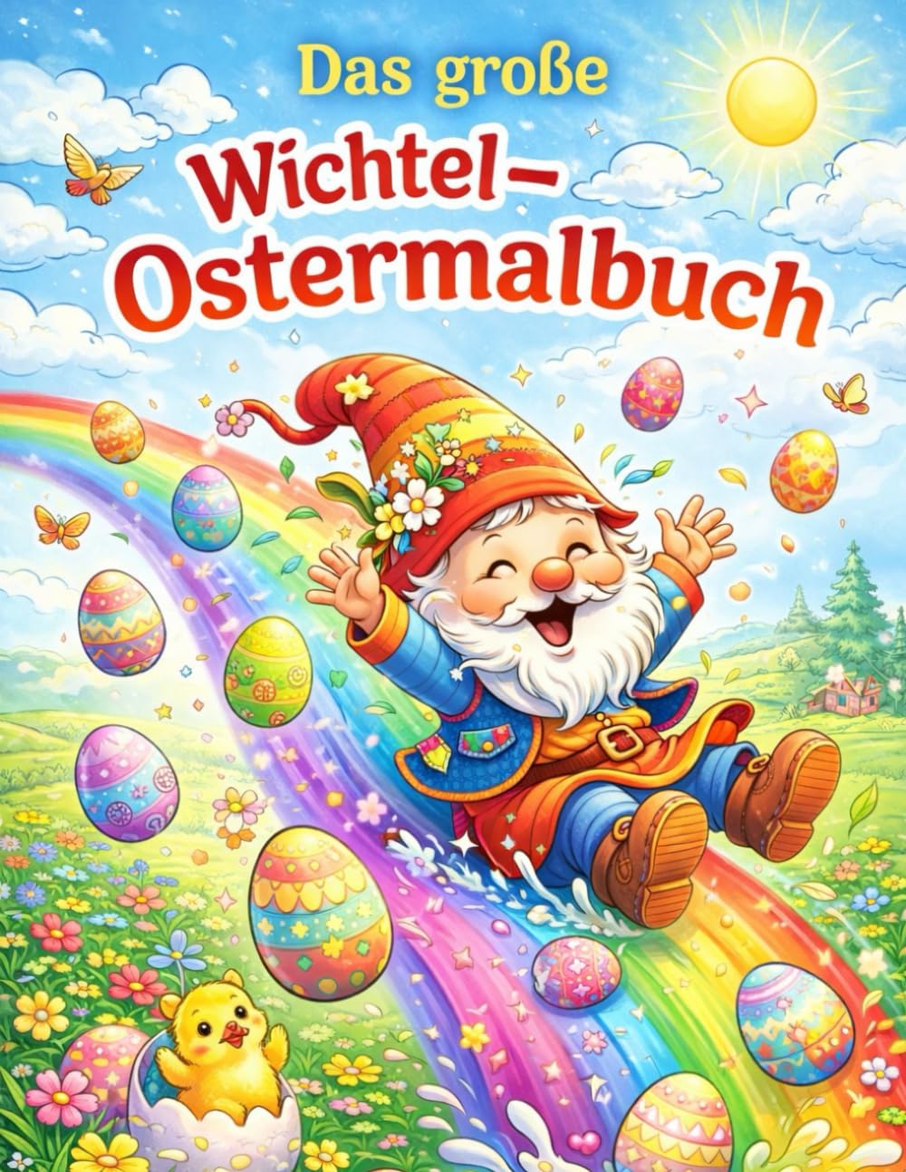 Das große Wichtel- Ostermalbuch
