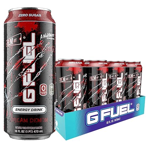 G Fuel Energy Drink, Fruit Punch, Sugar Free Beverage with