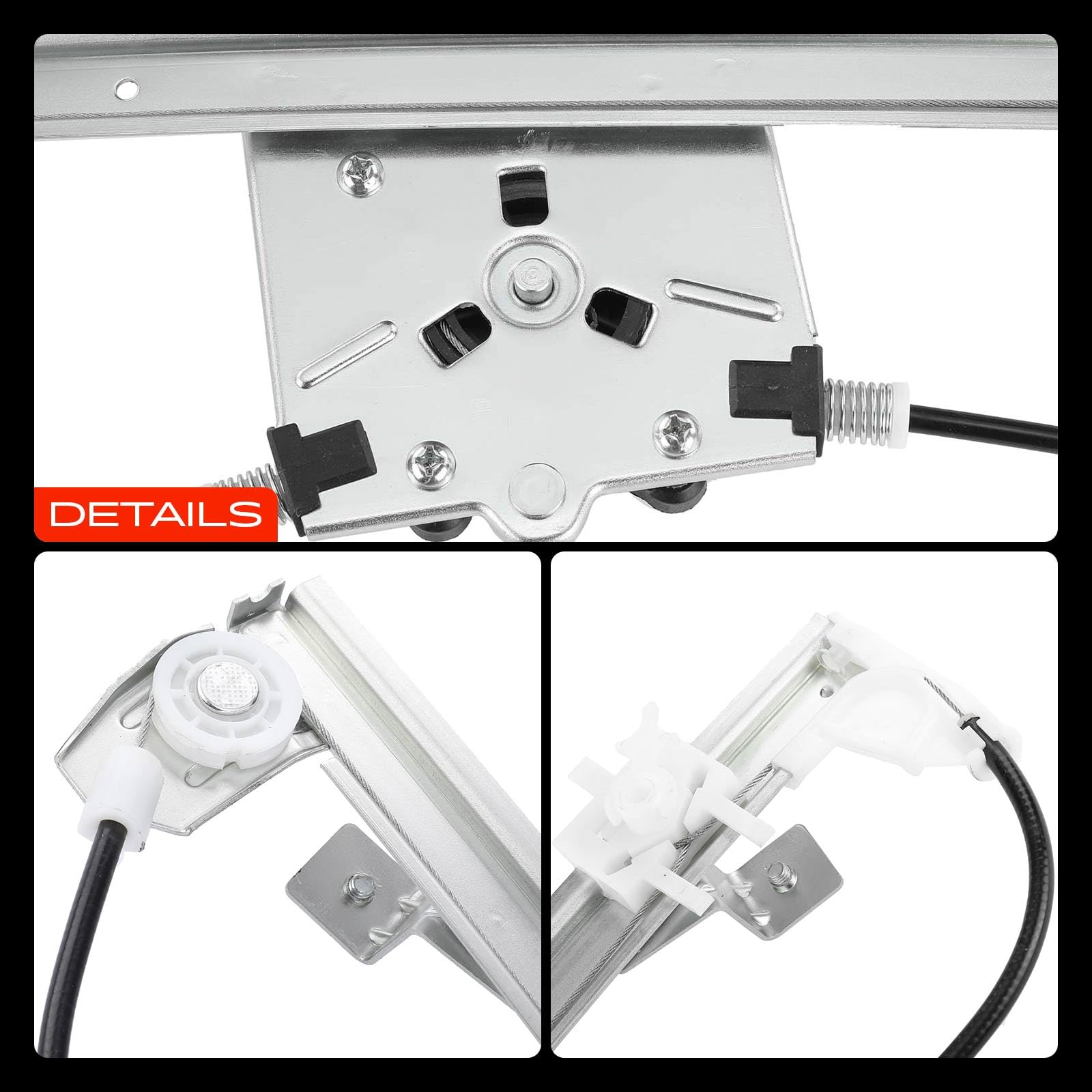 Frankberg 1x Meccanismo alzacristalli elettrici con motore anteriore sinistro compatibile con Grande Punto 199 1.2L-1.9L 2005-2008 Punto Evo 199 1.2L-1.6L 2008-2012 Sostituire# 51786729