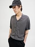 JACK & JONES Koszula z krótkim rękawem Mężczyźni Jjeff Solid Resort Shirt S/S Sn