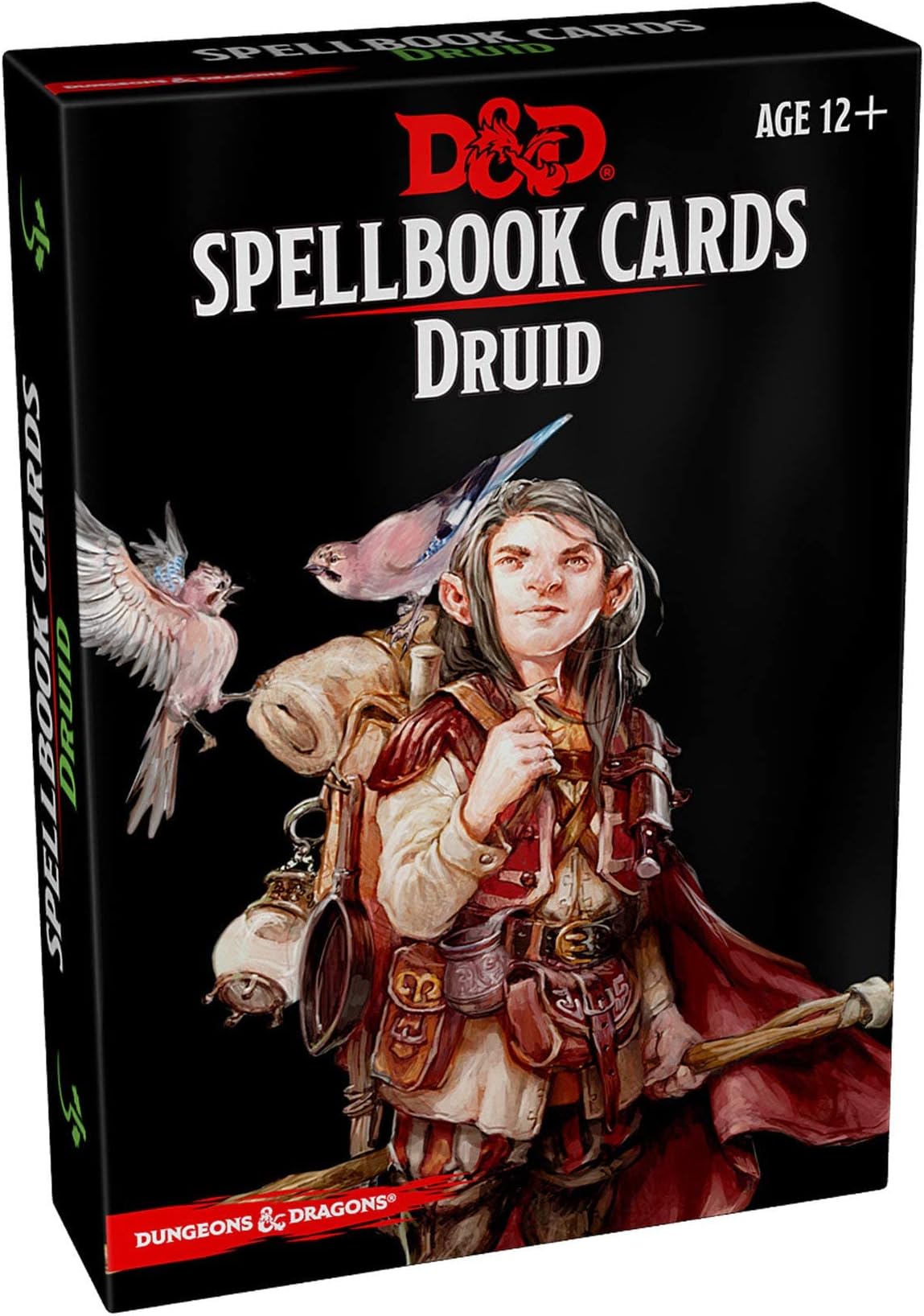 Dungeons & Dragons Spellbook Cards: Druid (D&D Accessory), Black