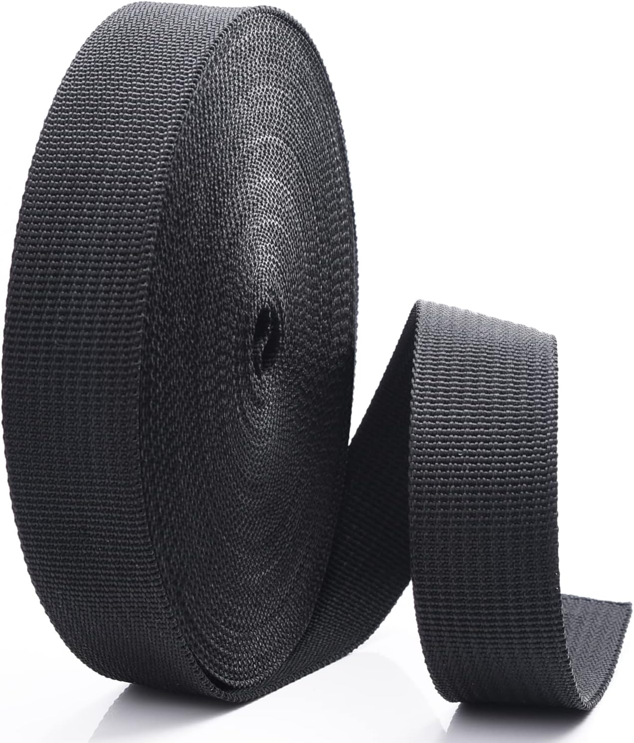 Nylon Webbing Straps 1 Inch 40 Yards 25mm Colored Heavy Duty Adjustable Webbing Strap With Clips For Backpack-Bags-Outdoor & Indoor -Hammock-Pet Collar-DIY Crafts Supplies