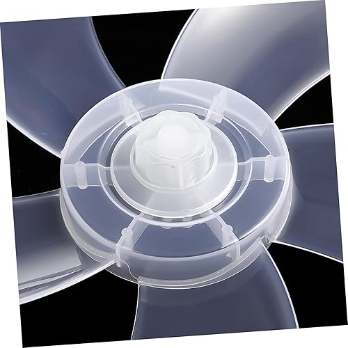 Miniatura 7 de 16 cuchillas de ventilador de orificio redondo de repuesto, accesorios de ventilador de pedestal de pie, cuchillas de ventilador de repuesto de 14.6