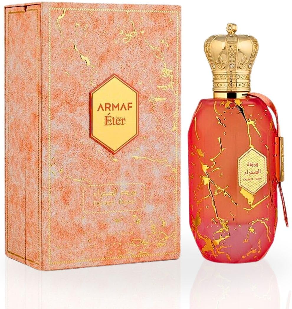 ARMAF Eter Desert Rose EDP Spray 100ML (3.4 OZ) By Armaf | Indulge In The Allure Of This Exquisite Aroma.