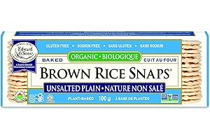 Edward & Son’s Organic Unsalted Plain Brown Rice Snap: The Healthy Snack Choice