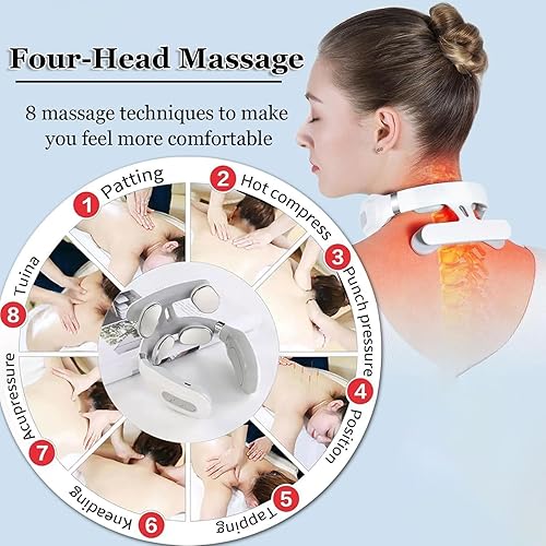 Miniatura 2 de Vitality Magic Pro 2.0 Masajeador de cuello, Vitality Magicpro 2.0, Vitality - Juego de masajeadores eléctricos portátiles con 6 modos de vibración