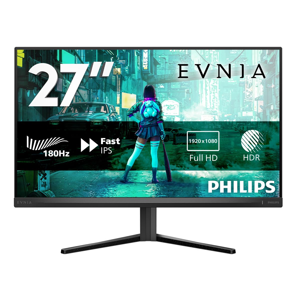 Philips Evnia 27M2N3200S - 27 inch FHD monitor, 180 Hz, 1 ms
