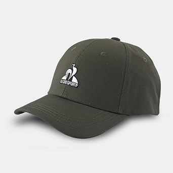Le Coq Sportif - ESS Cap No.2 - Cotton Polyester Unisex Lightweight - Comfortable and Breathable Fit - Everyday Sports - Size L/XL - Tea Leaf Colour