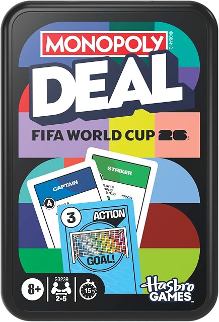 Hasbro Monopoly Deal FIFA World Cup 2026 Edition Game