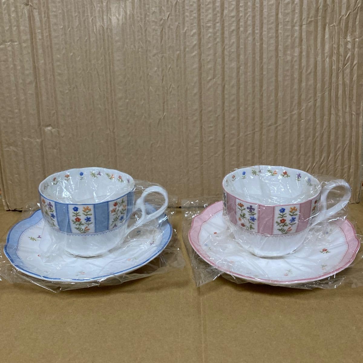 Amazon | ノリタケ トゥルーラブ カップ＆ソーサー 2客 ブルー