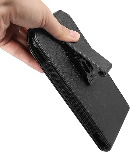 Miniatura 7 de Funda giratoria con clip para cinturón para Samsung Galaxy A14 5G A13 A03S A32 5G S23 Ultra S22 Ultra Moto G Stylus 5G G Power 5G Motorola Edge Plus