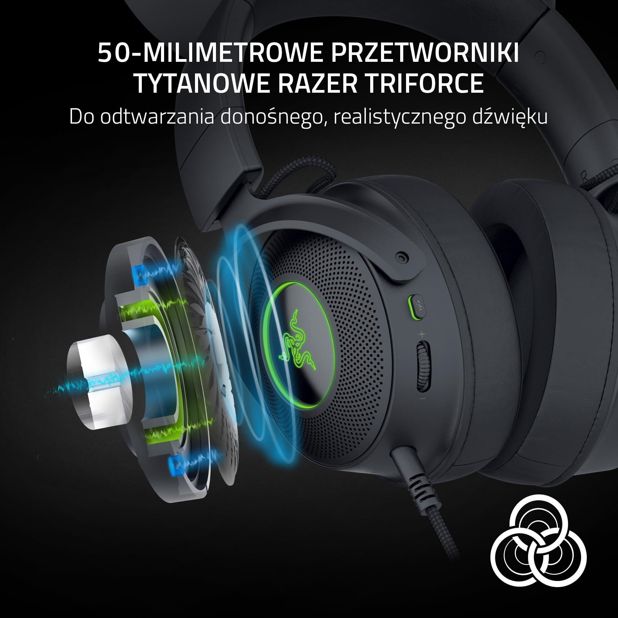 Razer Kraken Kitty V2 Pro - przewodowy zestaw słuchawkowy