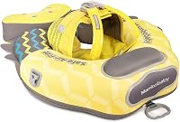 HECCEI Úszógyűrű Babáknak 3-24 Hónapos Korig, Nem Felfújható Úszástanulás Segédeszköz - Colorful Fish Yellow 1