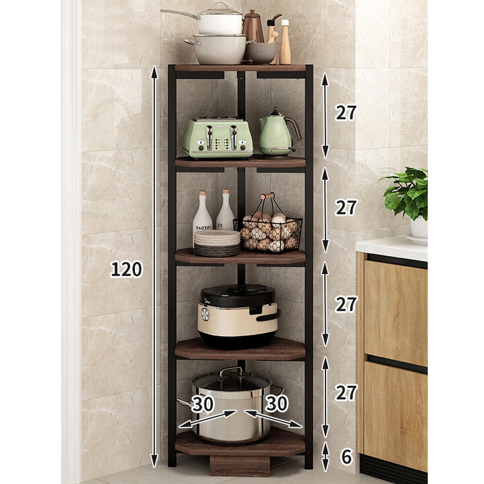 【27000→9890 お買い得】コーナースペースAVラック 3点セット☆ SLOWER | スロウワー COMPACT SHOE TOWER Lodge