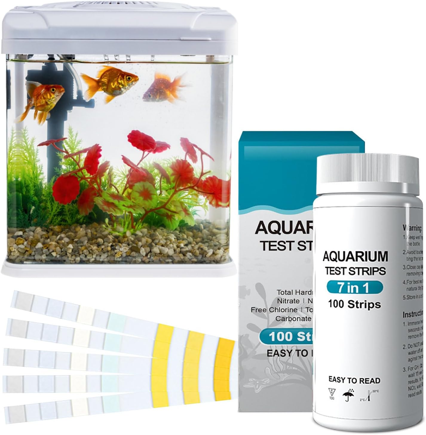 Aquarium Test StripsFreshwater and Saltwater Aquarium Test
