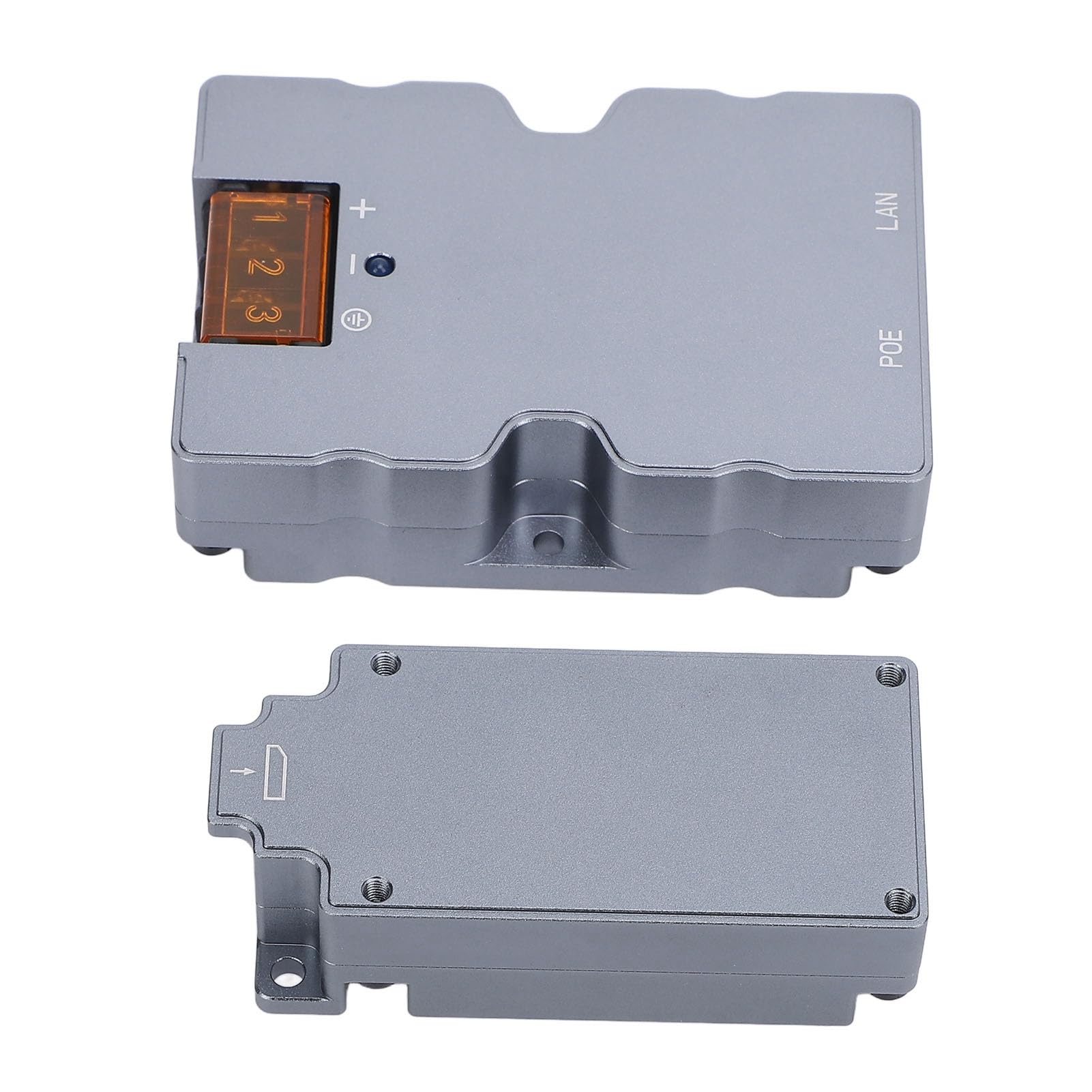 Set Iniettore PoE Gigabit, Kit Adattatore PoE Passivo, Switch di Rete da 320 W, Schermatura Guard ESD e 10/100/1000 Mbps, Ideale per Sistemi Piatti
