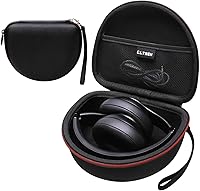 Vista 2 de Estuche para auriculares compatible con Beats Studio Pro/Solo 4 / Studio 3 / Solo 3 / Picun B8 / BERIBES/JLab JBuds Lux ANC Wireless Bluetooth