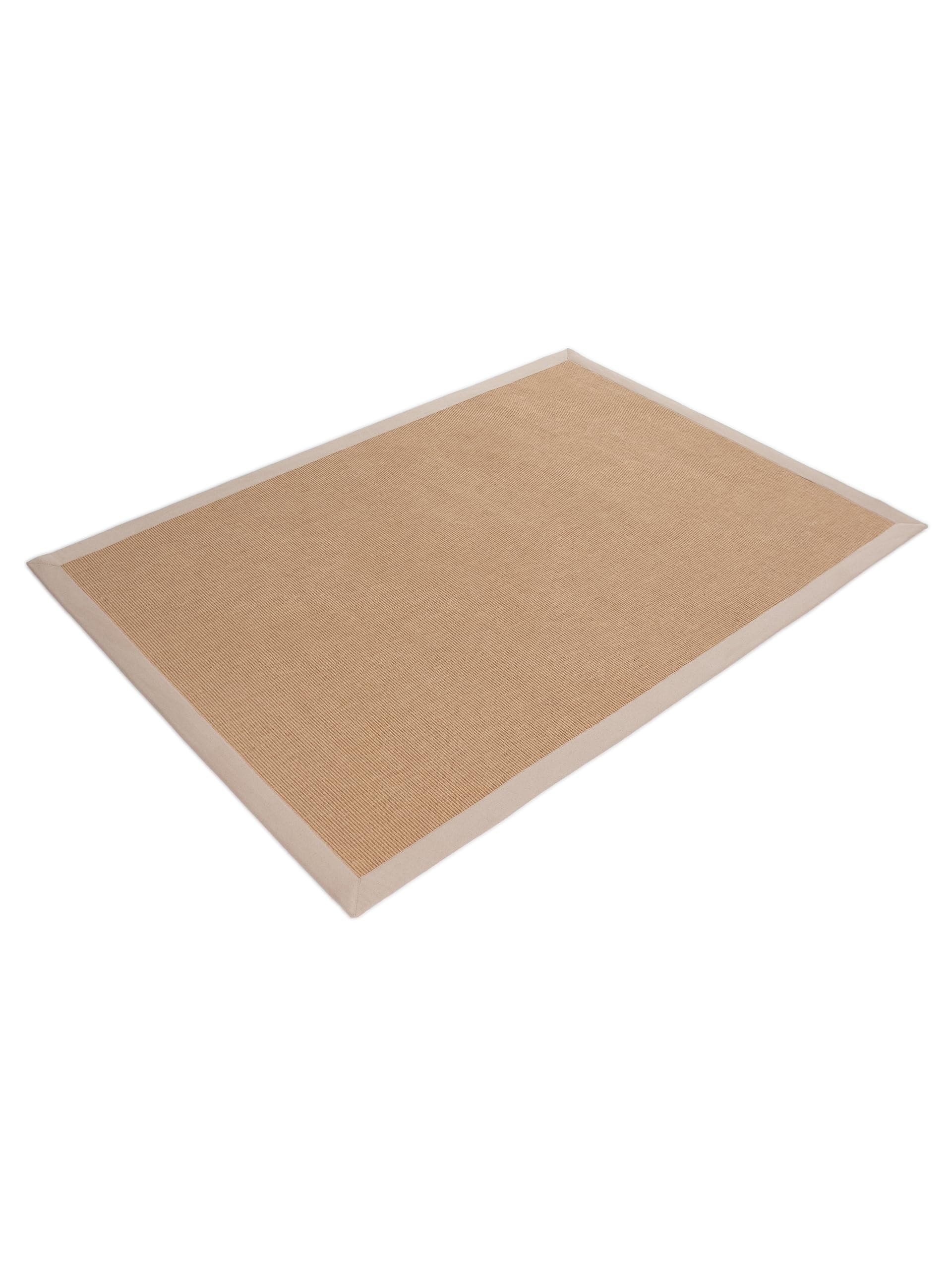 carpetfine Alfombra Natural de Sisal Beige 160x230 cm | Alfombra Moderna para salón y Dormitorio