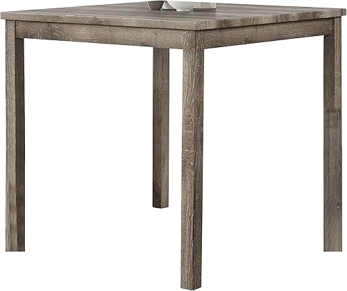 Best Master Furniture Cathy - Mesa de mostrador moderna de transición, roble antiguo Roble antiguo,Negro carbón,https://www.amazon.com/dp/undefined