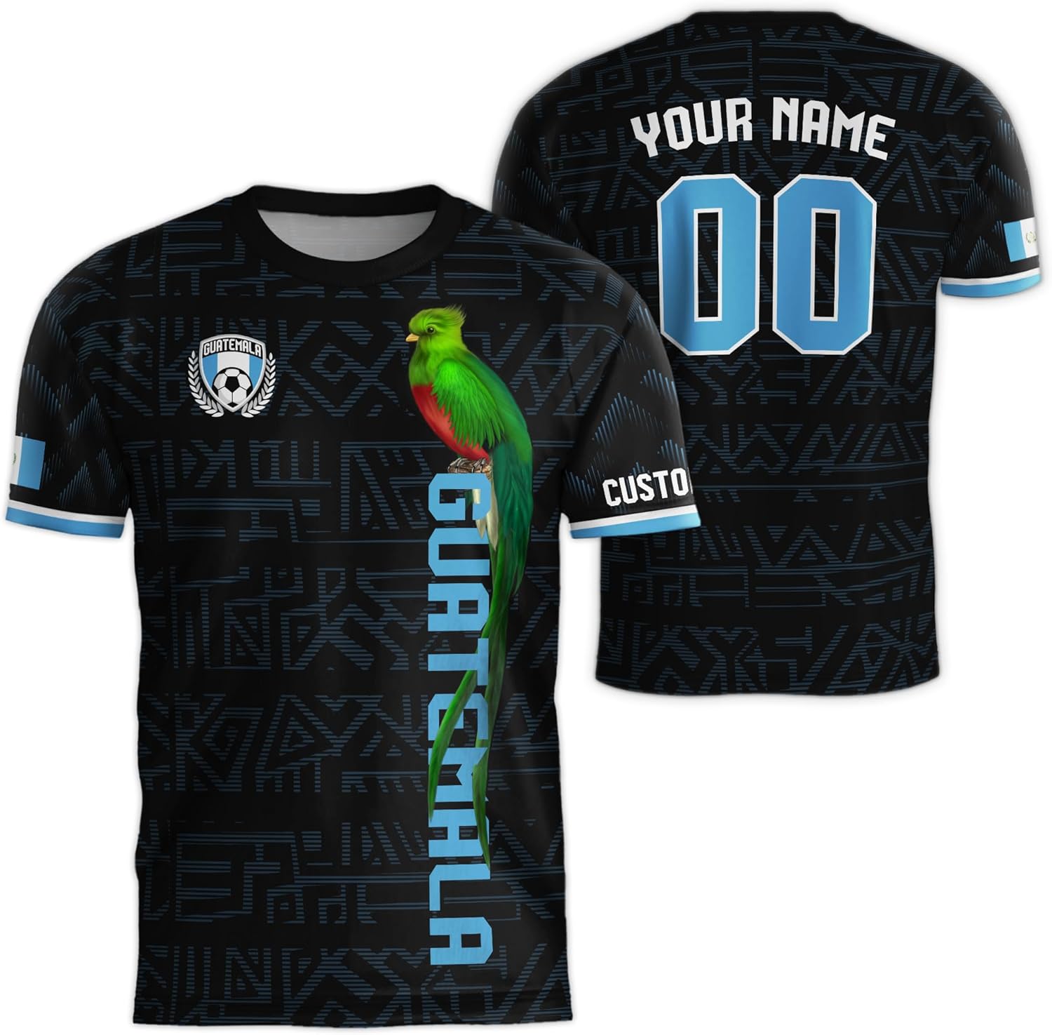 Custom Guatemalan Soccer Jersey, Guatemala Jersey Men, Customized Jersey Guatemala, Retro Soccer Jerseys for Men