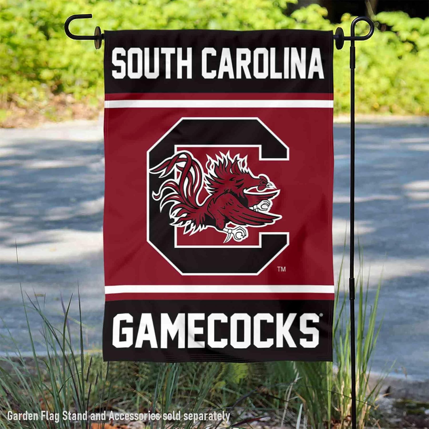 College Flags & Banners Co. South Carolina Gamecocks Garden Flag - Image 2