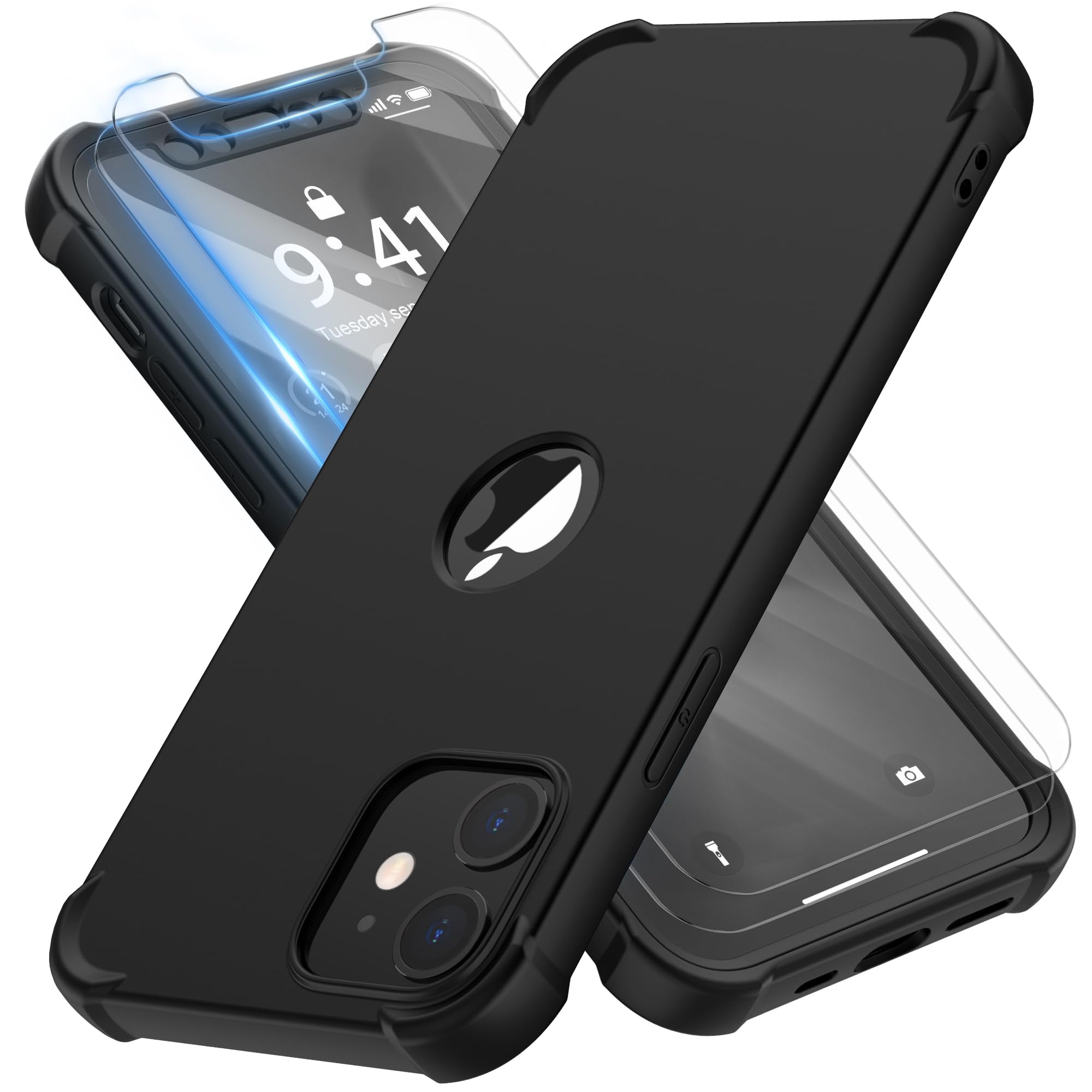 Amazon.co.jp: ORETech iPhone 12 Miniケース用に設計された[2x強化 