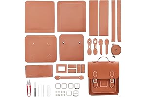 WADORN DIY PU Leather Shoulder Bag Making Kit for Adults