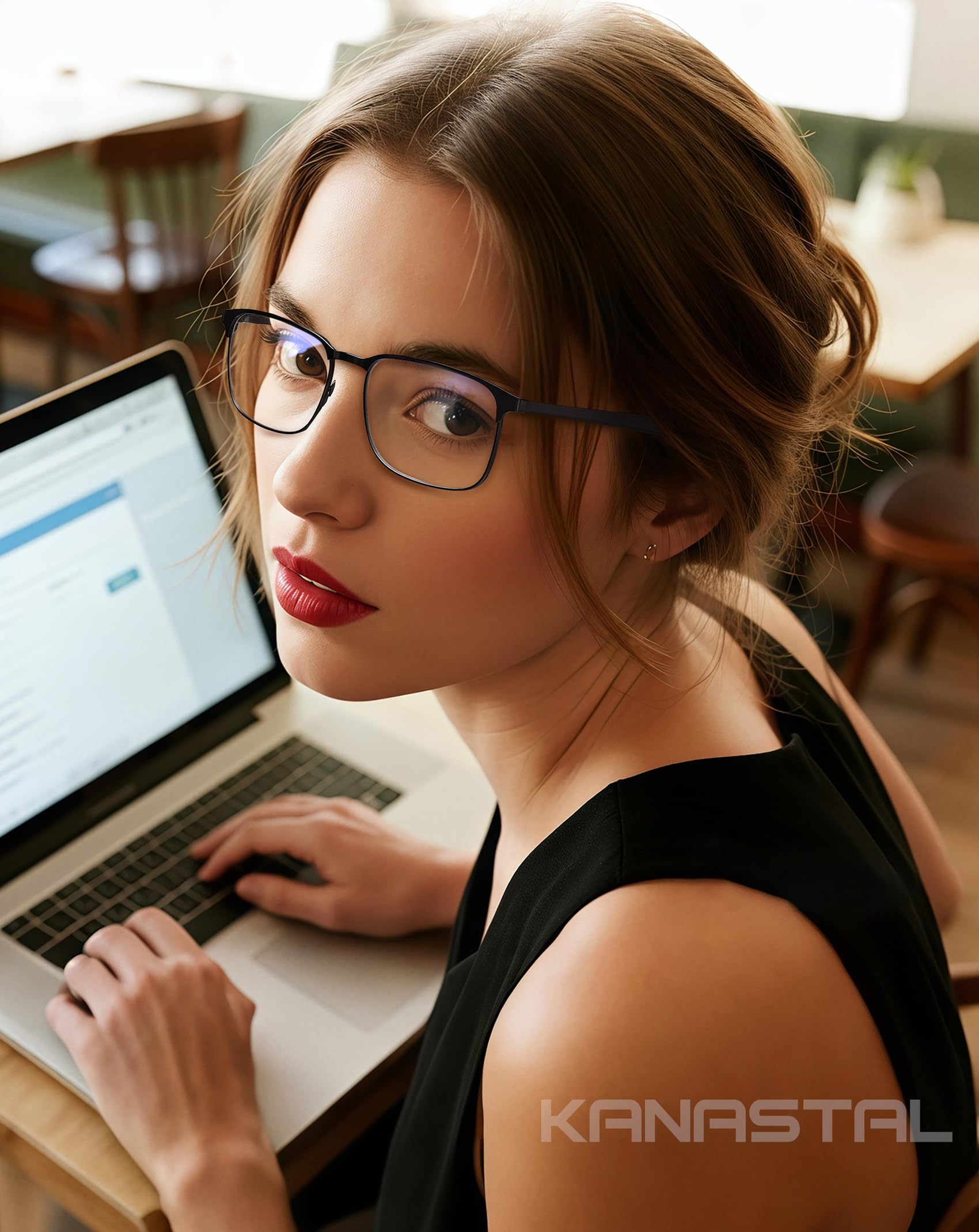 KANASTAL Alta Protección Gafas Luz Azul – Protector contra Pantalla para Ordenador, Móvil y Tablet – Reduce Fatiga Ocular y Mejora Sueño