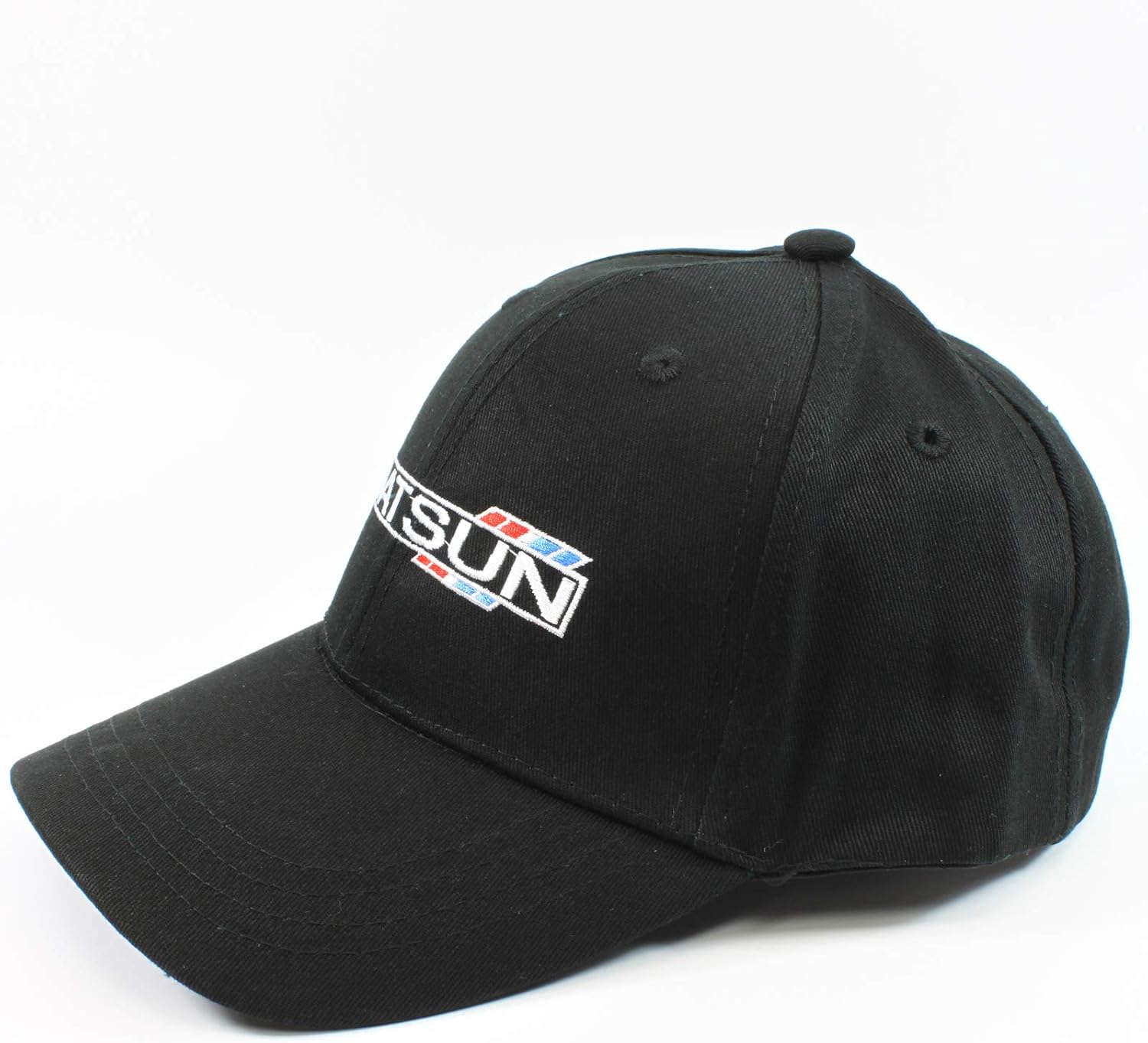 Datsun Baseball Cap - Vintage Style C Logo - Dad Hat with Adjustable Rear Buckle Black