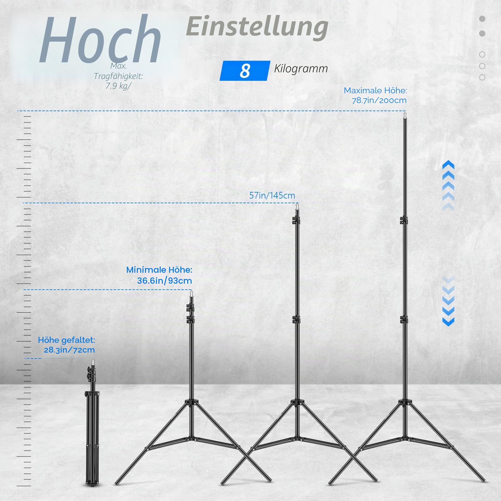 Neewer Lichtstativ – Bild 2