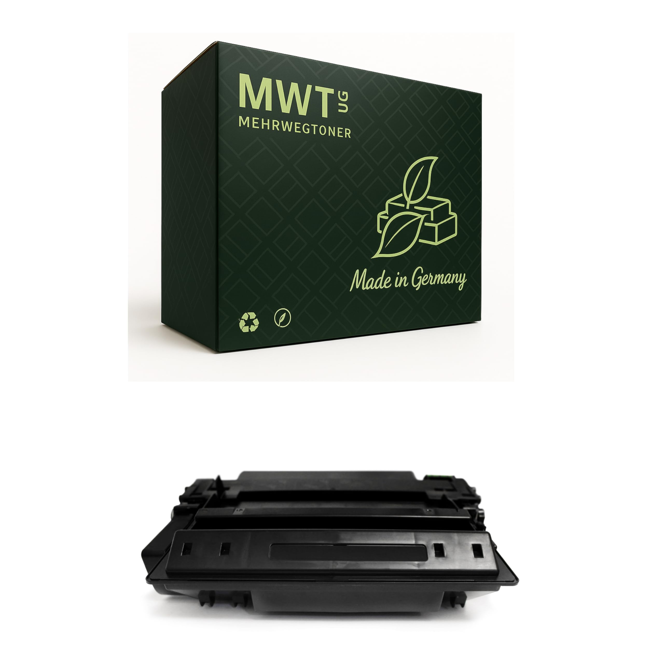 Mehrwegtoner 2 cartuchos de tóner compatibles como repuesto para Canon LBP3460, sustituye a 0986B001 710H, negro, EP710H