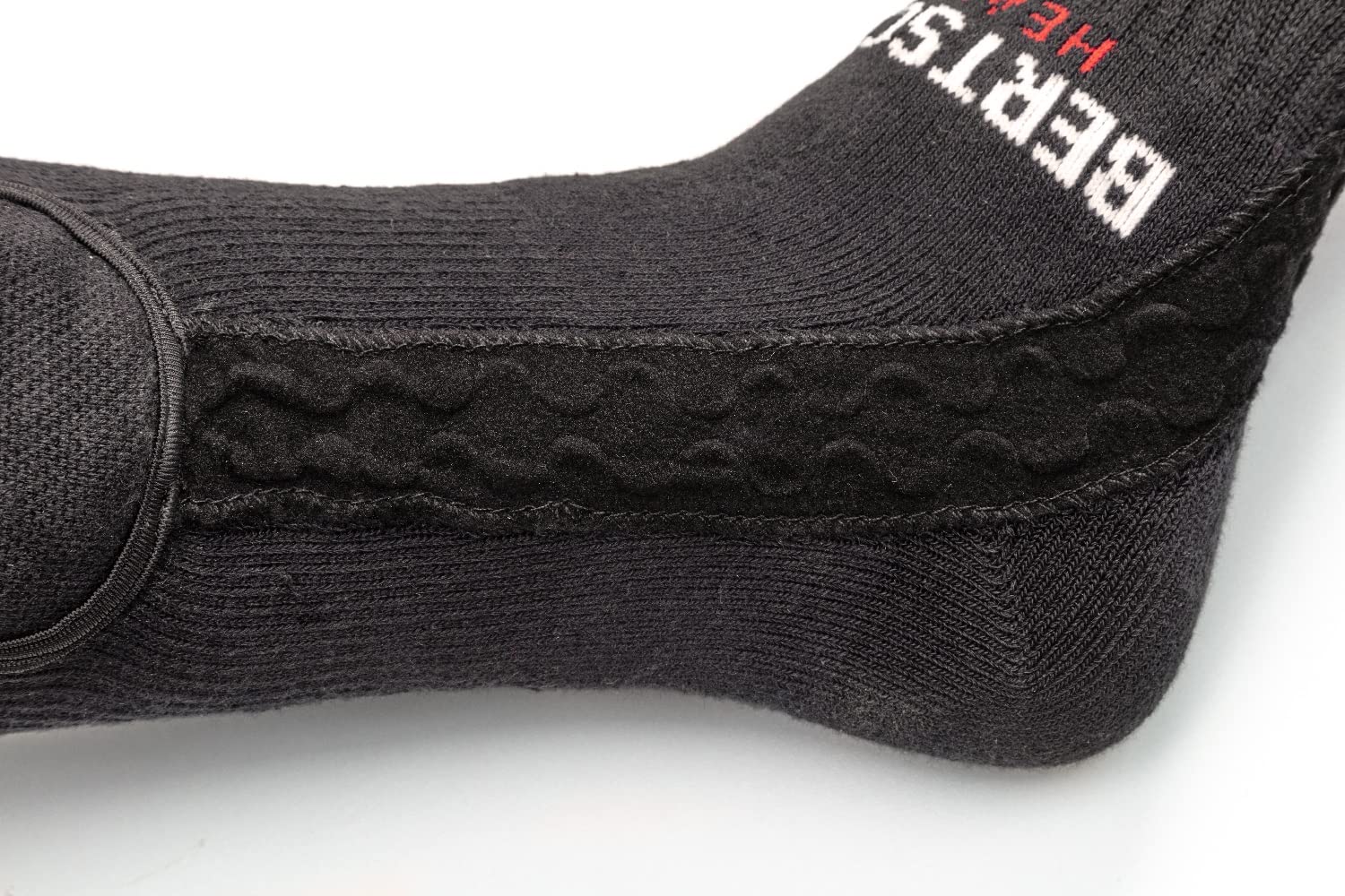 BERTSCHAT Beheizte Socken Long Edition Elite – Unisex | USB-aufladbar & Fernbedienung | 3 Heizstufen & 10 Std. Wärme | Für Ski, Outdoor & Raynaud