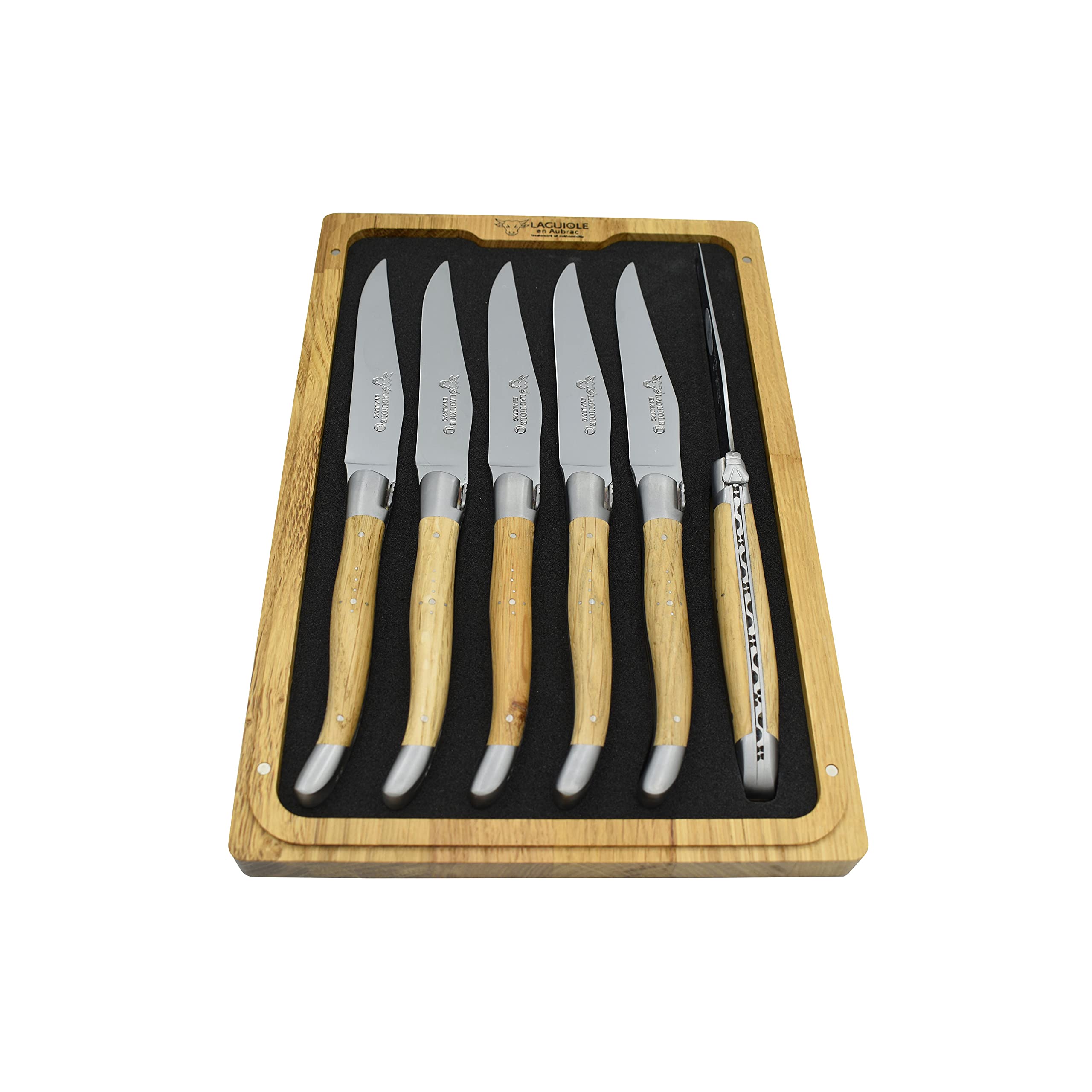 Buy Laguiole en Aubrac Luxury Fully Full Tang Stainless Steel