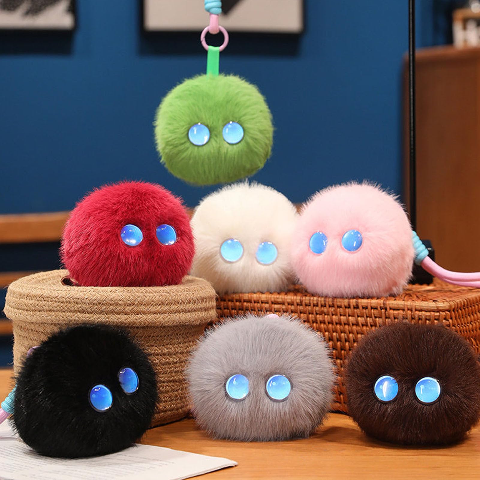 Luocute Peluche Inteligente con IA, Robot Interactivo con Interacción de Voz en Tiempo Real y Diálogo Multilingüe, Adaptación Emocional y Tecnología de Clonación de Voz, con Control móvil. (Rosado