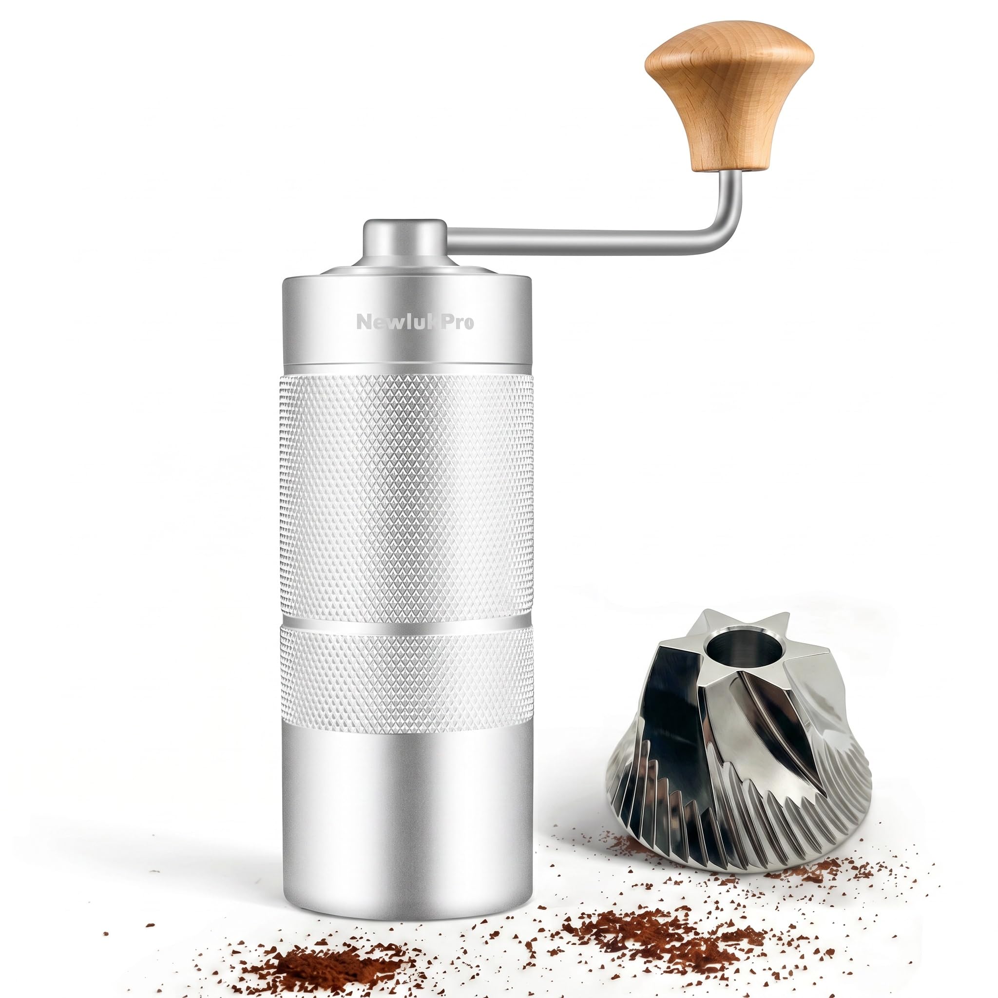 NewlukPro M6 Manual Coffee Grinder
