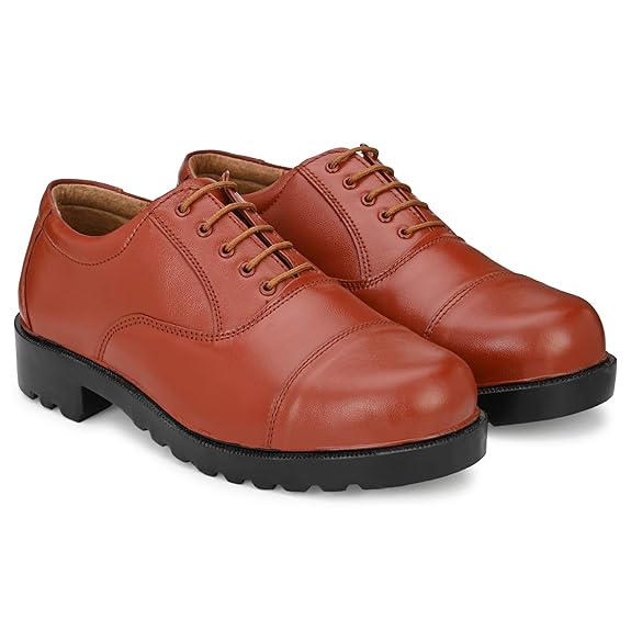 leather shoes police