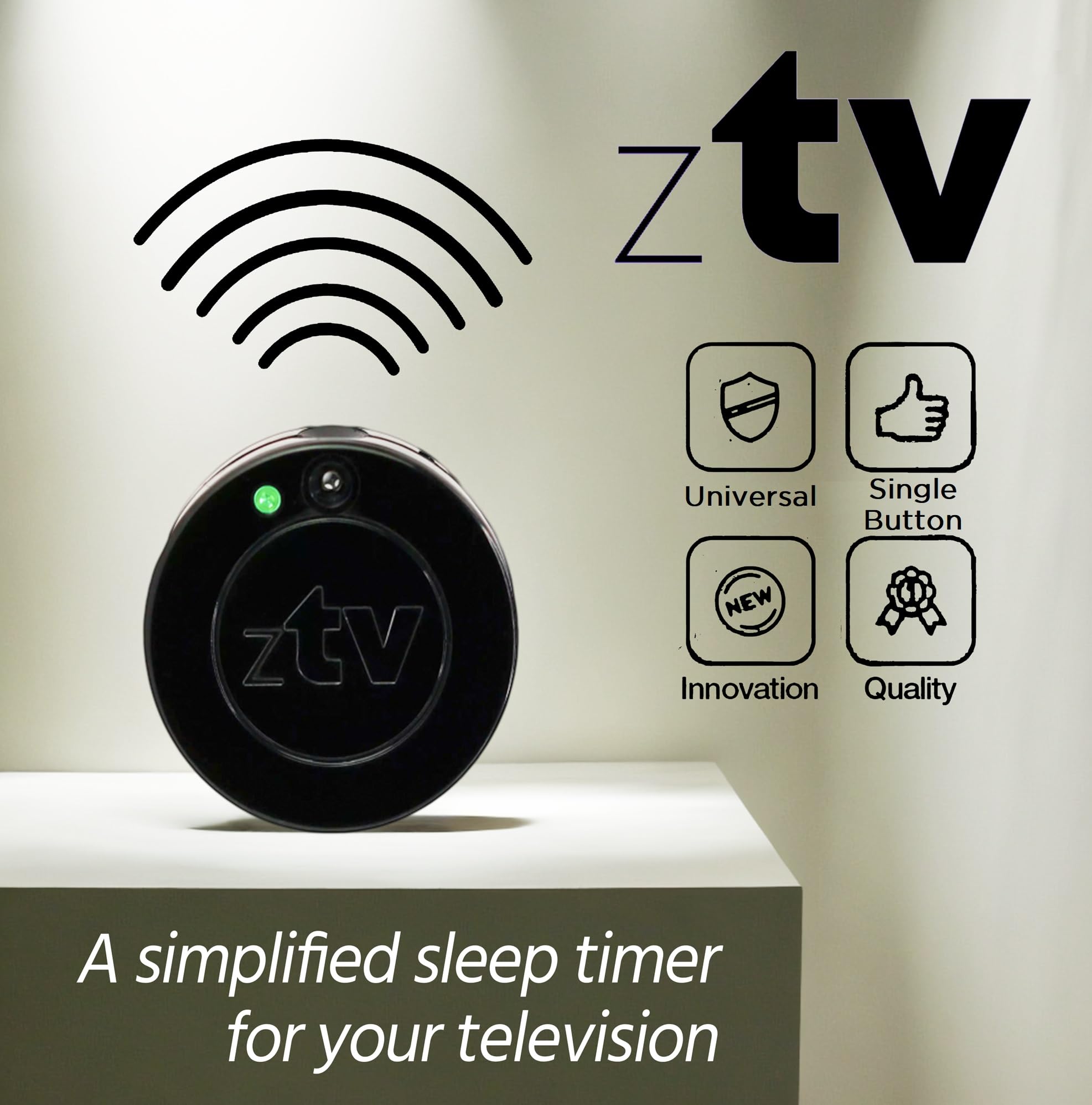 Snapklik.com : zTV Sleep Timer Remote - A Simplified Universal Single ...