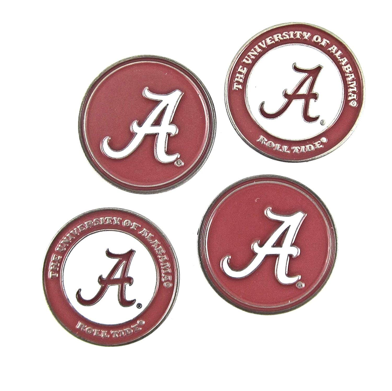 Alabama Crimson Tide Golf Ball Markers 4-Pack