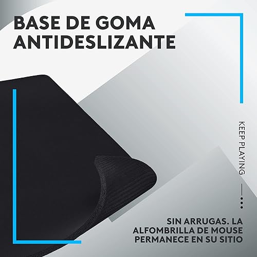 Miniatura 5 de Logitech G Alfombrilla de mouse grande gruesa 740 optimizada para sensores de juegos fricción moderada de superficie alfombrilla antideslizante para