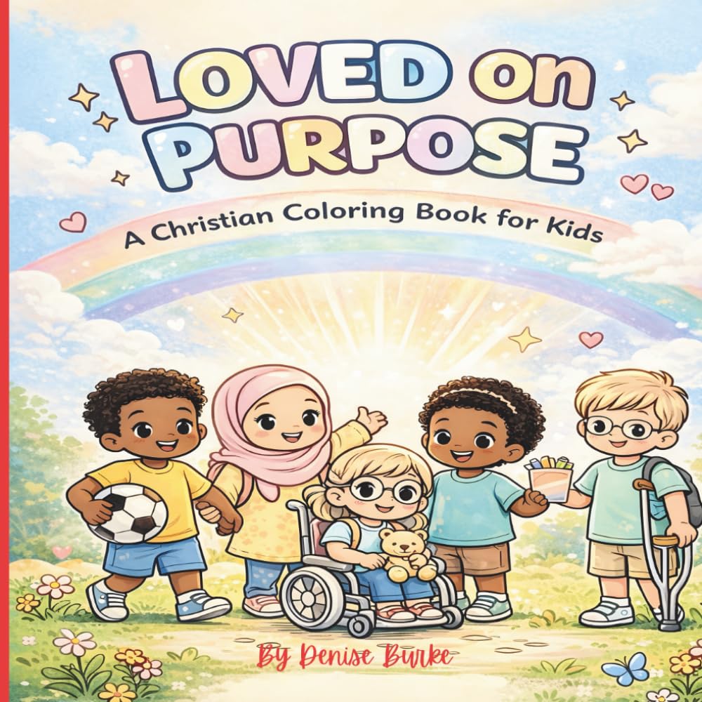 Loved On Purpose: A Christian Coloring Book for Kids