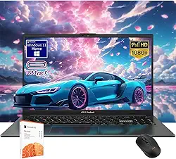 ASUS Laptop Vivobook de 14 polegadas - Windows 11 Office incluído - Intel Core i3-1315U Beat AMD Ryzen 5 4500U - 8 GB de RAM - SSD de 128 GB - Laptop para estudantes escolares - Computadoras Laptops