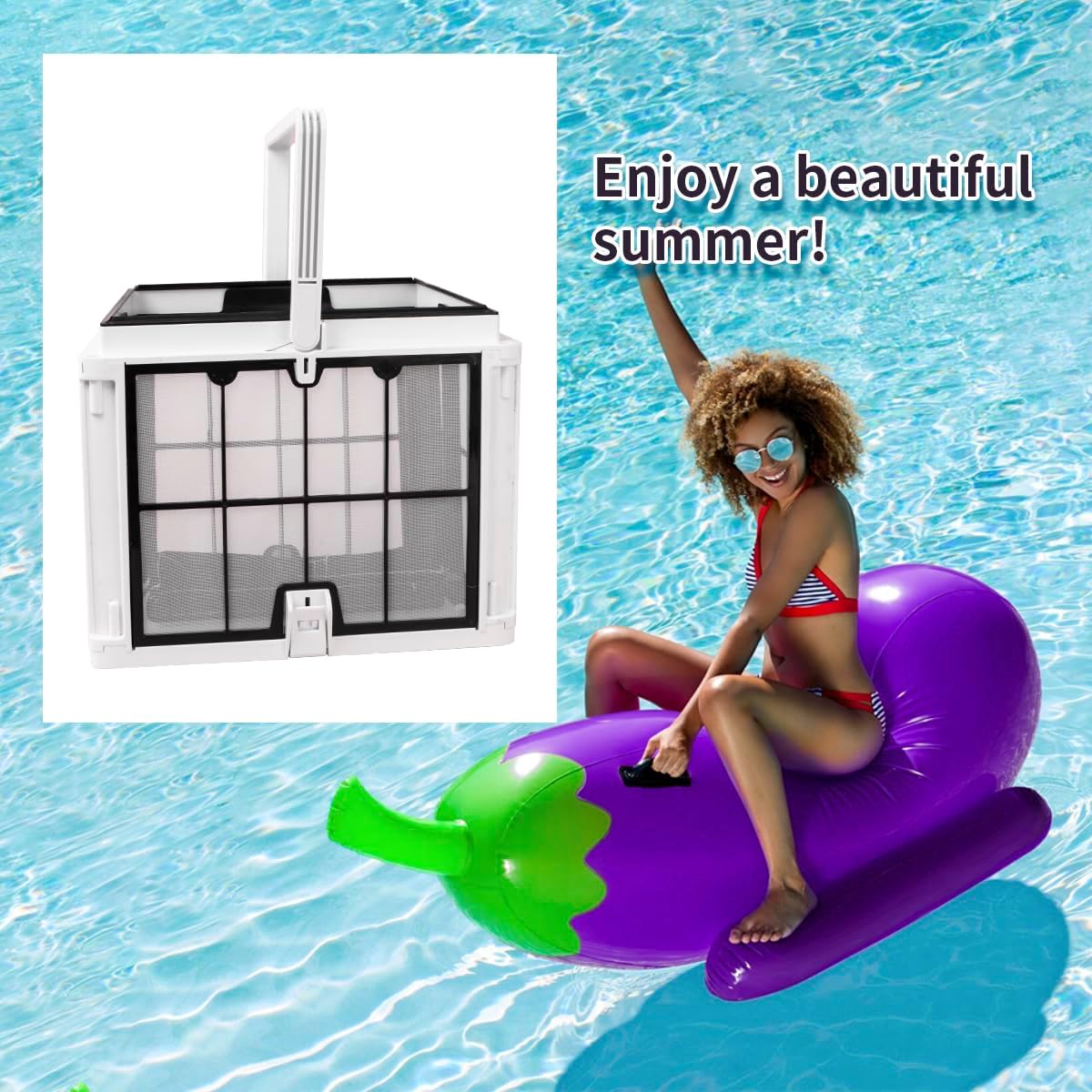 Ultra Fine Filter Basket Compatible with Dolphin Robotic Pool Cleaners Active 20, Explorer E30, M600, Proteus DX4, S200，S300，Triton PS，Part 9991457-R1