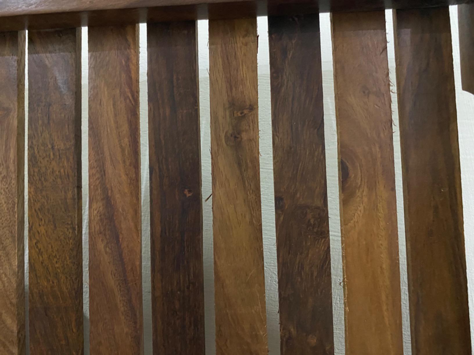 WOOD ART STORE Wooden sheesham Wood Serving Trays Set (Brown Set of 2